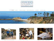 Tablet Screenshot of lagunabeachcf.org